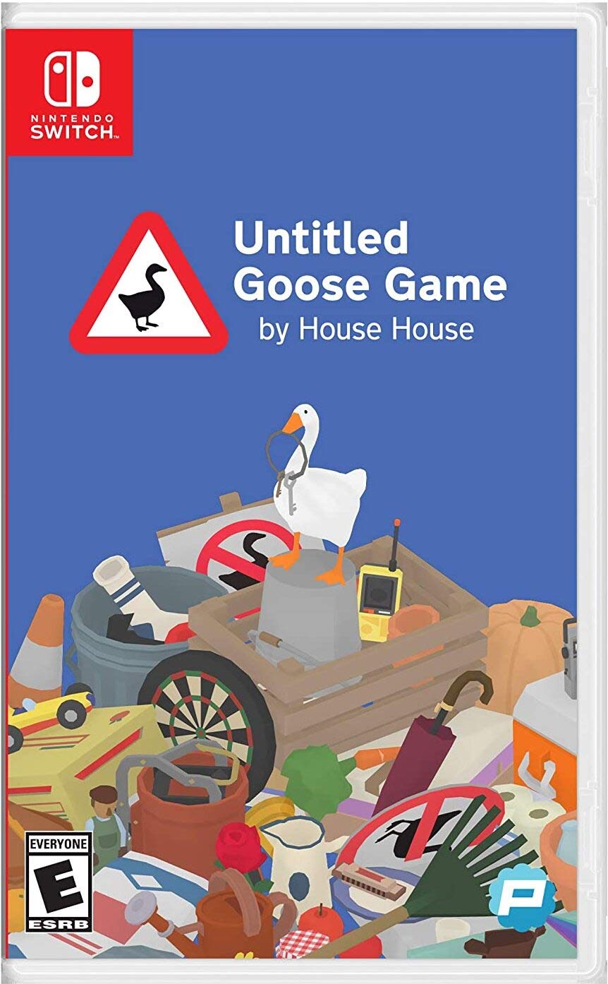 Switch ソフト Untitled Goose Game ガチョウ ゲーム いたずら アクション アドベンチャー パズル ゲーム 楽しい 面白い ゲームソフト ニンテンドースイッチ用ソフト 任天堂スイッチ スイッチソフ
