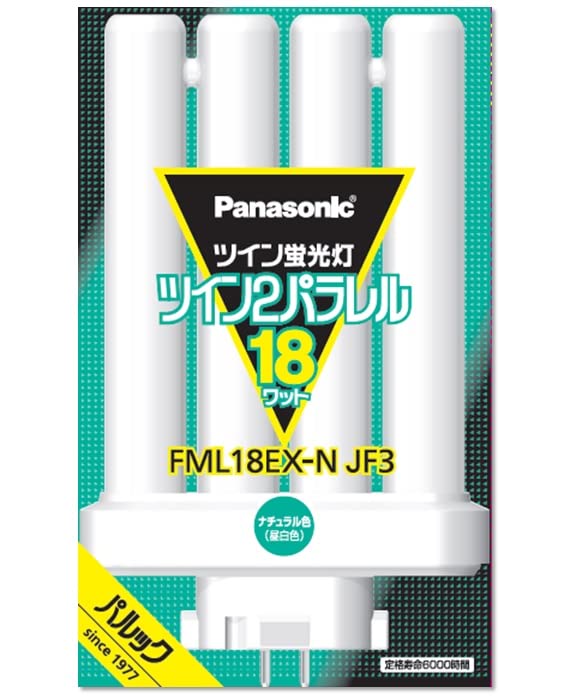 ・色:ナチュラル色(昼白色) ・本体サイズ:幅12.9×高さ2.3×奥行き8.3cm ・本体重量:0.073kg ・定格消費電力:18形