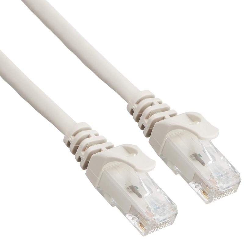 タローズTARO'S LANケーブル CAT6 Gigabit ライトグレー クロス結線 CBC6-100-LG エコ簡易パッケージ