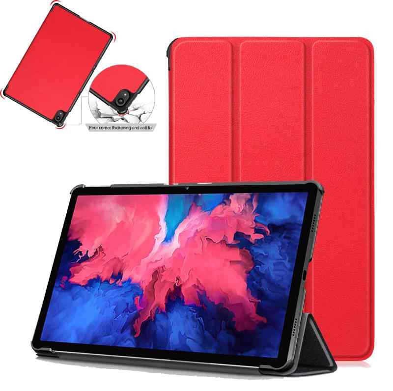 Beststartjp NEC LAVIE T11 T1175/BAS(TAB11/201) 11インチ ケース カバー スタンド機能付き 開閉式 三つ折 PUレザー 内蔵マグネット超薄型 衝撃吸収 軽量型 保護フィルム付き