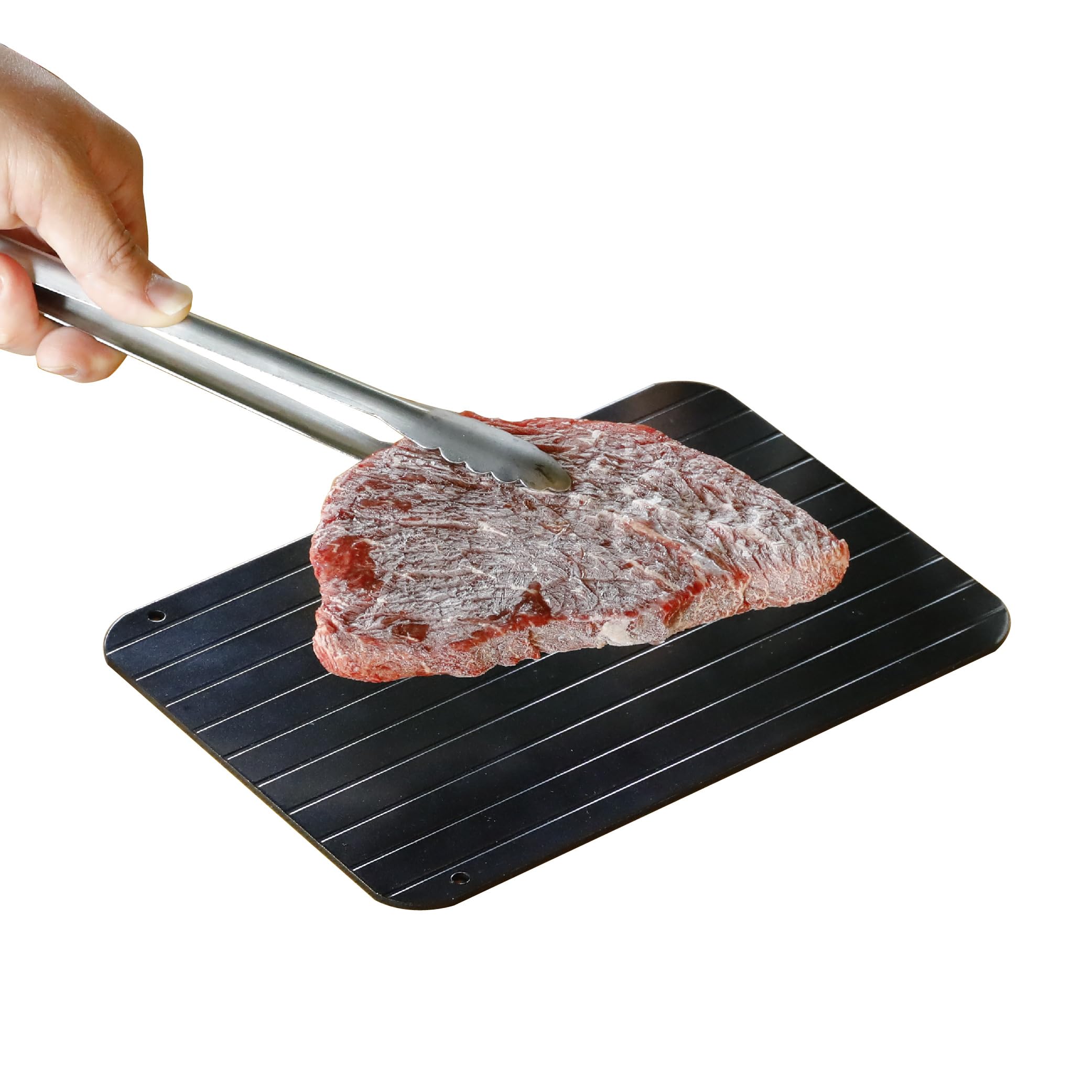 解凍プレート 急速解凍 まな板 プレート キッチン用品 解凍ボード 自然解凍 アルミ製 蓄熱性 省エネ 時短料理 解凍グッズ 料理器具 繰り返し使用可能 キッチン キッチンツール 調理器具 台
