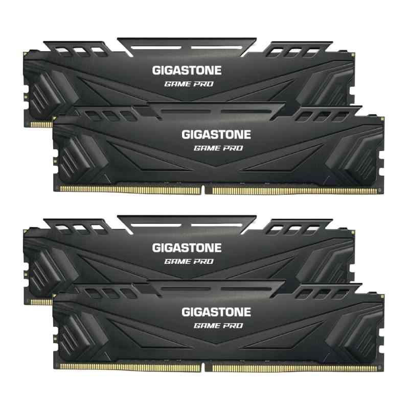 【メモリ DDR4】GIGASTONE Game PRO 16GBx4枚 (64GB Kit) DDR4 3600MHz PC4-28800 CL 16-22-22-42 Intel XMP 2.0 AMD Ryzen 1.35V UDIMM 288 ピ