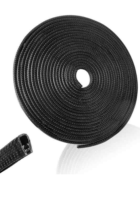 YFFSFDC 車用ドアモール 風切り音防止テープ 防音 テープ 両面テープ付き 気密性アップ 静音 防塵 着脱簡単/衝撃防止/キズ防止 B型(2)