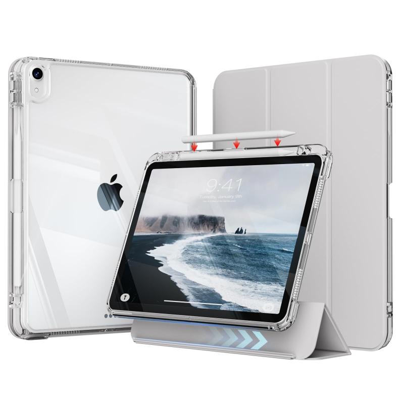 iPad Air 6/5/4世代 透明 ケース 分離式