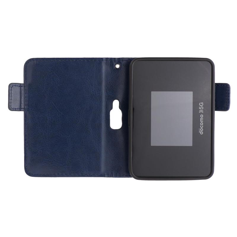 [MIWA CASES] Wi-Fi STATION SH-52B ケース カバー 手帳 レザー フリップ ストラップホール docomoWi-Fi STATION SH-52B専用の手帳型ケース 実機に基づいた専用設計（対応機種以外ではご利用いただけません） クレードル非対応本革に近い高級な合成PUレザーを使用（ルーターを固定する内側は取り付けが容易な軟らかいTPU製）カバーを薄くし低重量を実現装着したまま背面スタンド/タッチパネル/USB/電源スイッチにアクセス可能　SIMカードスロットはご利用いただけません別売りのディスプレイ用ガラスフィルムをご利用いただけばより一層安心してご利用いただけます