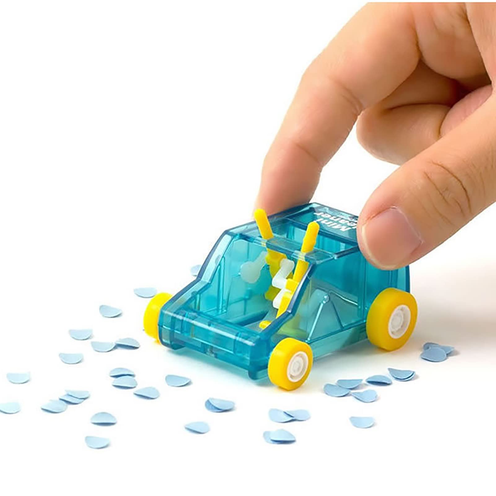 ・製品サイズ:約6×4.2×3.2cm ・製品重量:約20g ・色:青、赤、白(ランダム) ・素材:環境保護PE素材