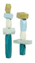 AREAWARE バランシングブロックOCEAN マルチカラー W16×D6.9×H24.6cm(4)
