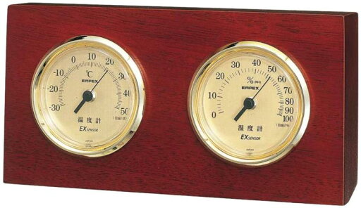 EMPEX (エンペックス) 気象計 温度湿度計 ウッディEX温湿度計 置き用 日本製 ブラウン TM-758 EMPEX (エンペックス) 気象計 温度湿度計 ウッディEX温湿度計 置き用 日本製 ブラウン TM-758