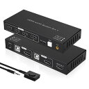 【2PC 切替】HDMI USB 切替器 4K 60Hz KVM 切替器 2入力1出力 PC 2台 USB 2入力 4出力 KVM スイッチャー セレクター キー ボード マウス プリンター 共有 HDMI 2入力 1出力 ハブ 切替機