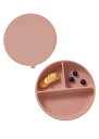 【Konny】コニーEasyFeedシリコンプレートひっくり返らない プラチナシリコン食器 吸盤付き お食事 BLW 赤ちゃん主導の離乳食 ベビー食器