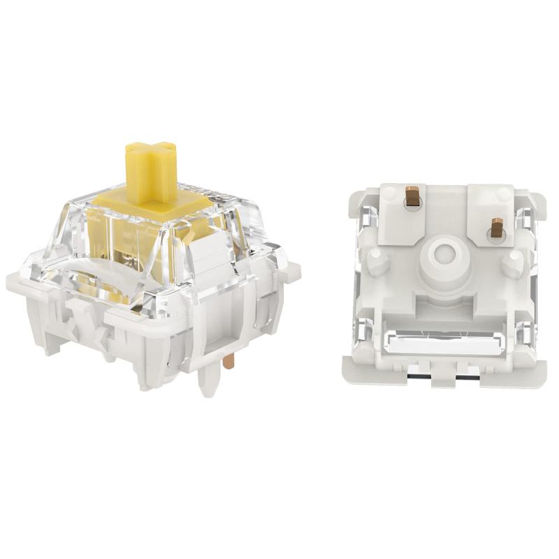 GATERON G Pro 3.0スイッチ 潤滑済み 5ピン RGB リニア ゲーミングメカニカルキーボード用 (35個入りボックス)