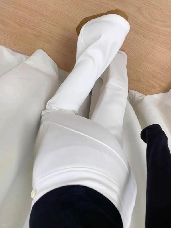 裤子 - フレアパンツ レディース ハイウエスト ストレッチ 伸縮性 シンプル きれいめ カジュアル 脚長効果 美脚 ベーシック 無地 リラックス スタンダード 定番 ロング丈 美シルエット ワンカラー 普段使い