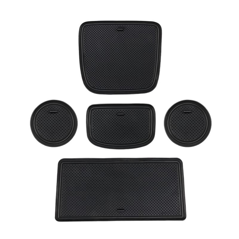 Auovo トヨタ ヤリスクロス ポケットマット インテリアラバーマット 車種専用 ドアポケット ゴム コン..