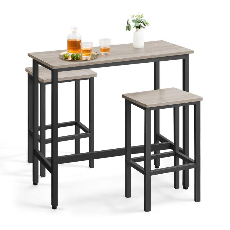 VASAGLE カウンターテーブル パソコンデスク