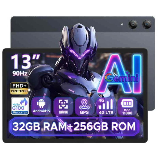 DOOGEE Tab E3 Pro アンドロイド15 G100 タブレット DOOGEE Tab E3 Pro アンドロイド15 G100 タブレット