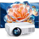 【5GWiFi&Bluetooth5.1対応】プロジェクター 小型 ホームプロジェクター 9500LM 1080P フルHD 4K対応 短距離投影 ポータブルプロジェクター 100"スクリーン付き デュアルスピーカー内蔵 台形補(2)