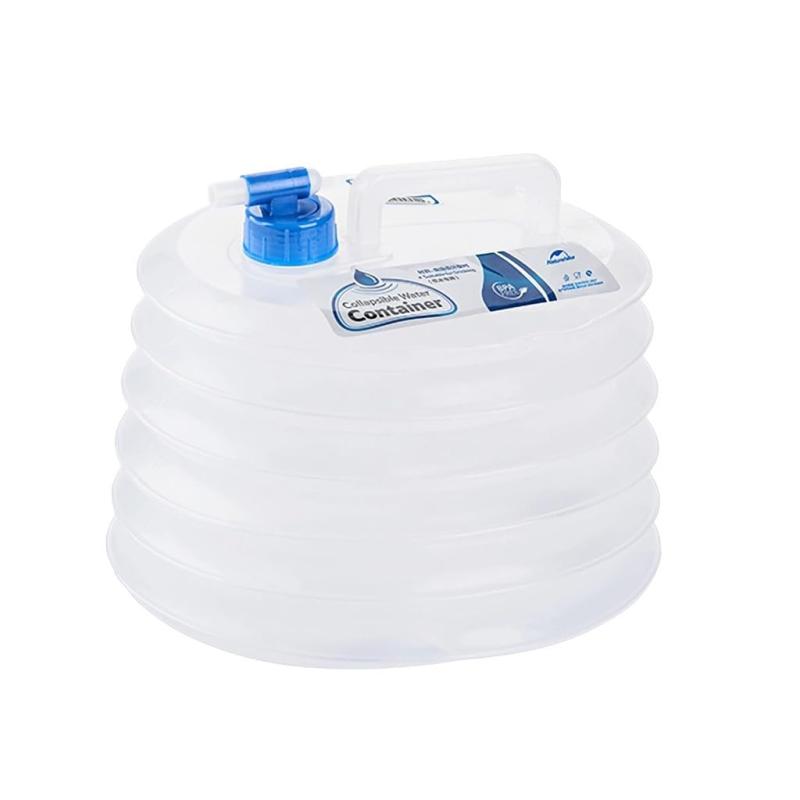 Naturehike PE折りたたみウォーターキャリー 給水袋 ウォーターバッグ 折りたたみ水筒 レバーの蛇口付き アウトドア 保管タンク コンパクト防災 水袋 登山 ハイキング