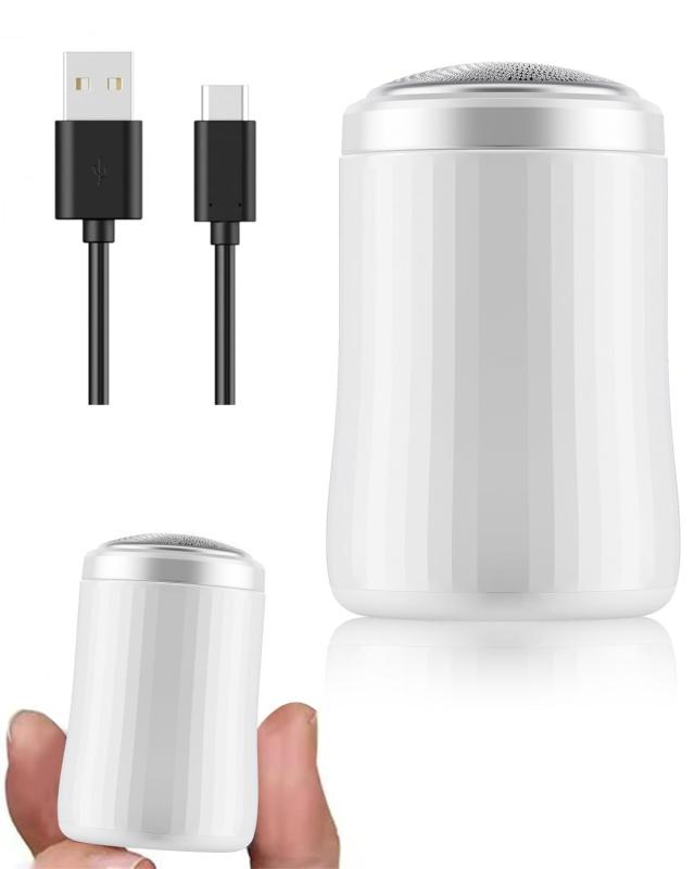 髭剃り電動メンズシェーバー ひげそり 電気シェーバー 髭剃り 小型 電動シェーバー ポケットに入れる超軽量 ミニシェーバー お風呂剃り可 水洗い可 USB充電式 Type-C 一回充電30日使え 旅行用
