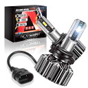 NOVSIGHT LEDヘッドライト電球、12000ルーメン60W超高輝度LEDヘッドライト変換キット、6000Kクールホワイト1:1サイズデザイン、Hi/Loビーム