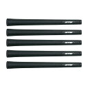 【5本セット】 STM(エスティーエム) M-1 バックライン無 ゴルフグリップ 正規品, ブラック
