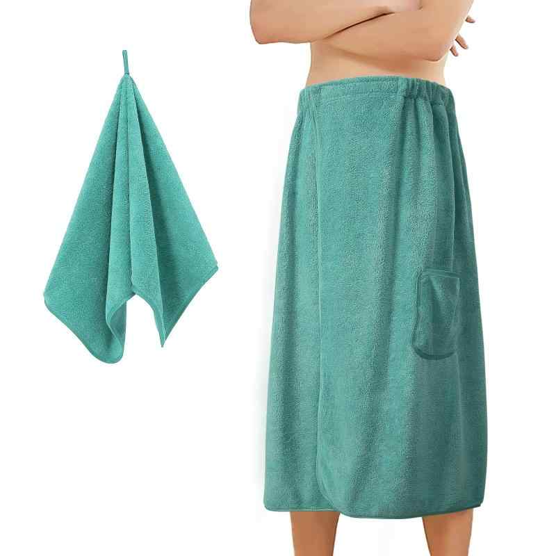 ラップタオル 大人用 巻きタオル プールタオル メンズ 速乾 大判 バスローブ 柔らかい バスタオル ビー..