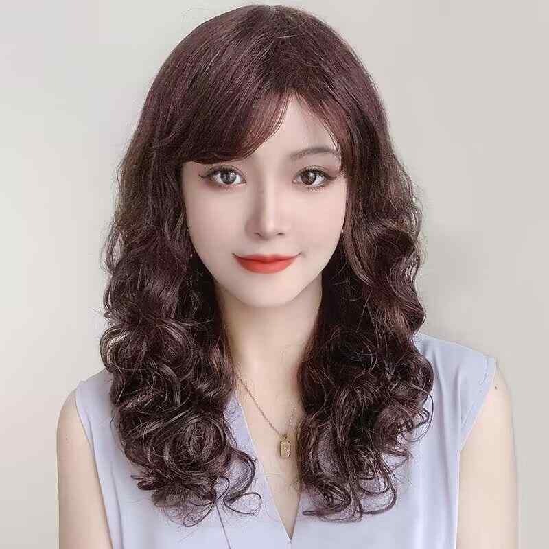 フルウィッグ レディース ロング カール ウェーブ 自然 かつら 女性用 つけ毛 ファッションウィッグ エクステ ナチュラル ボリューム 華やか 上品 シンプル ベーシック スタンダード 定番 きれいめ