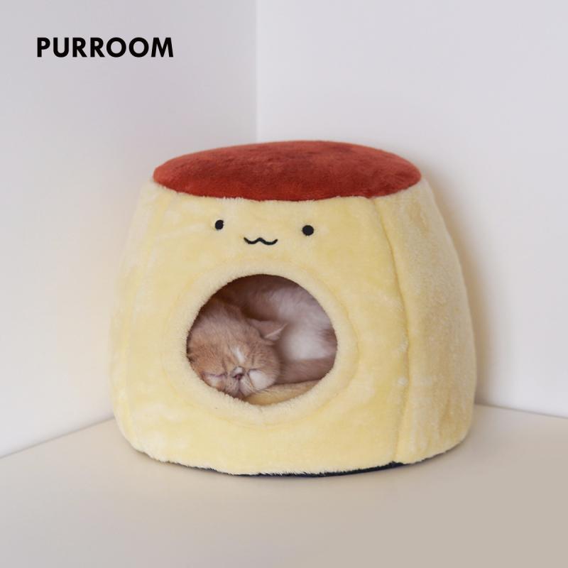 ペットハウス 生活雑貨 猫用 犬用 ドーム型 クッション 洗える 室内用 滑り止め 通...