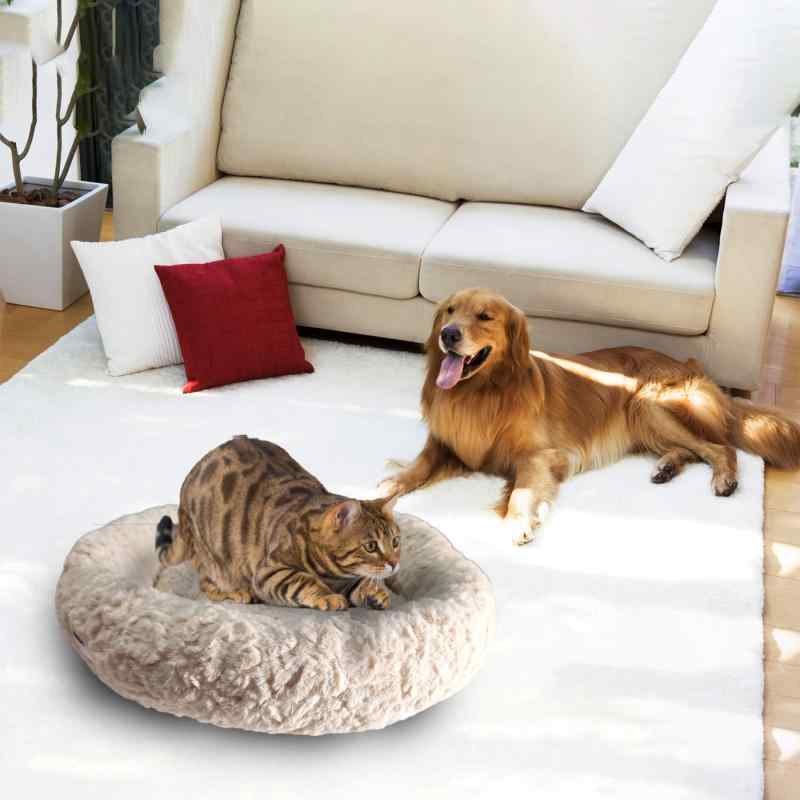 ペットベッド ペット用品 猫用 犬用 クッション マット 猫ベッド 犬ベッド 通年用 リラックス シンプル ベーシック ペットハウス ペットソファー 室内用 かわいい おしゃれ 寝床 お昼寝 ナチュラル