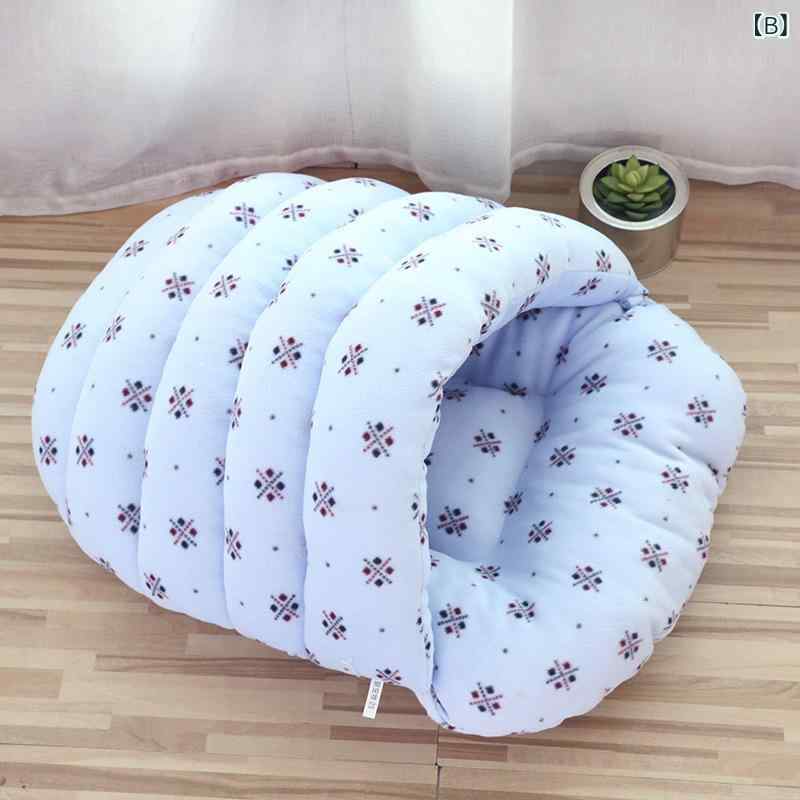 ペットベッド 生活雑貨 犬用 猫用 ドーム型 クッション シンプル ベーシック リラ...