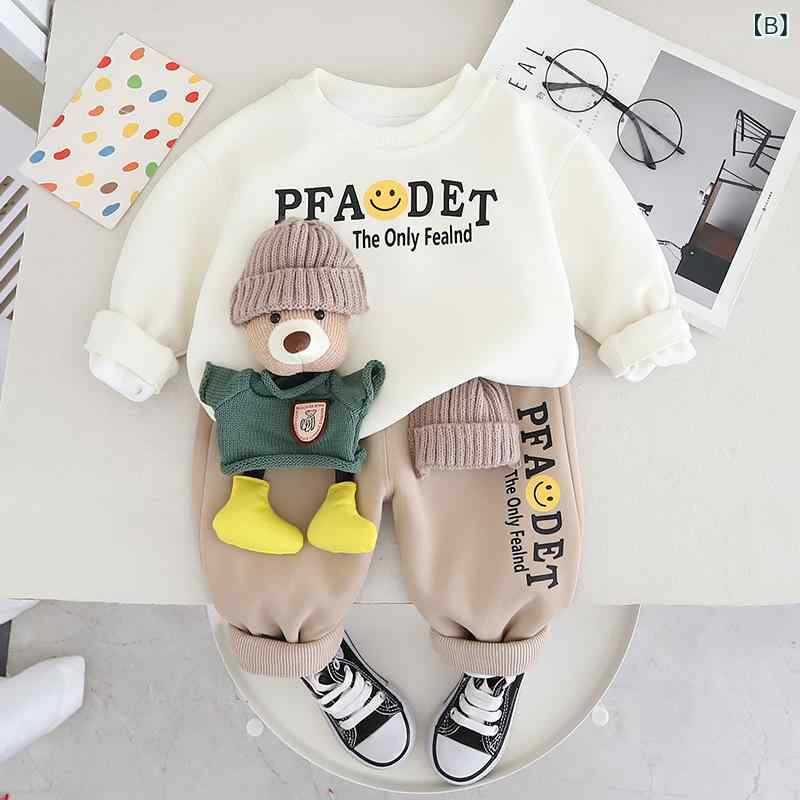 セットアップ ベビー服 男の子 スウェット 上下セット 長袖 子供服 カットソー ロ...