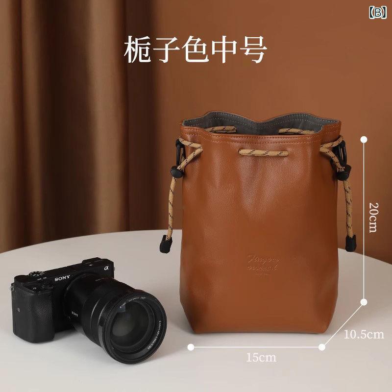 カメラバッグ 一眼レフ ミラーレス カメラケース インナーバッグ クッション入り 衝撃吸収 インスタントカメラ ショルダー 斜め掛け 撮影用 旅行用 アウトドア アクセサリーポーチ 多機能 撥水 ガジェットポーチ formira88-10612352 mandarino サンプル画像2