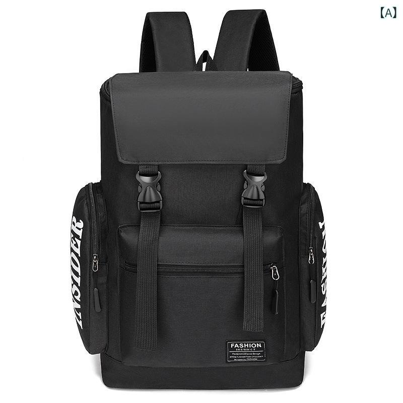 リュック メンズ 大容量 バックパック 通学 リュックサック PC収納 A4対応 156インチ ノートパソコン バッグ 旅行 出張 軽量 高校生 大学生 ジュニア 通勤 ビジネス シンプル 丈夫 多機能 スクエア型 サイドポケット 防水