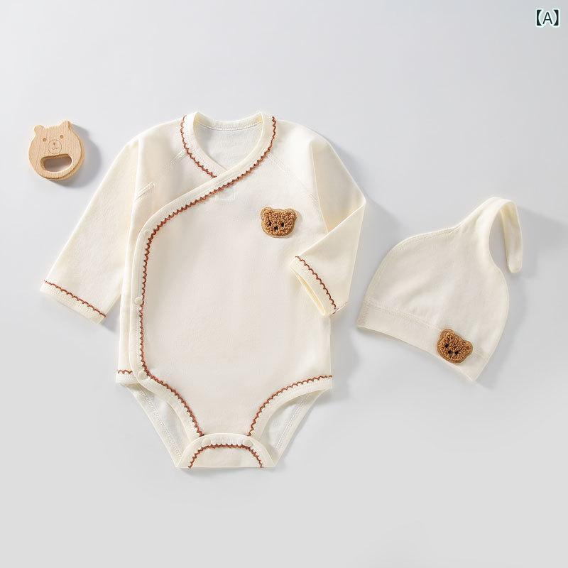 ロンパース ベビー服 長袖 綿100% ボディスーツ 新生児 赤ちゃん 春秋 前開き プリント 総柄 かわいい 出産祝い プレゼント ギフト つなぎ 子供服 男の子 女の子 60 70 80 おしゃれ 部屋着