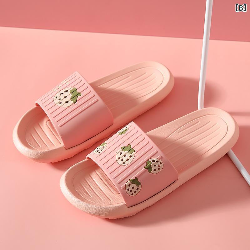サンダル レディース メンズ キッズ 厚底 フルーツ キャラクター シャワーサンダル...