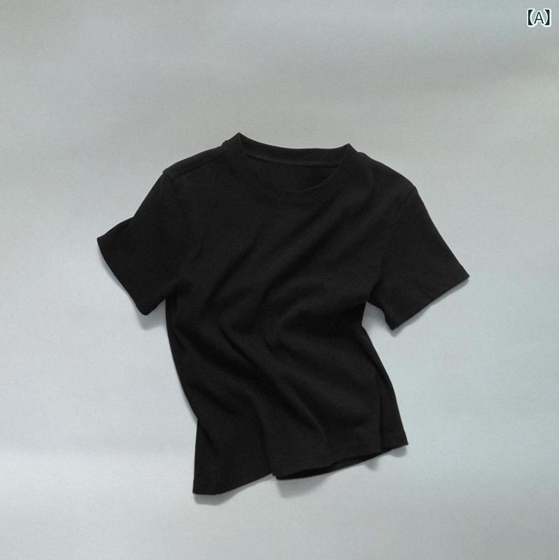 Tシャツ レディース 半袖 カットソー クルーネック 丸首 ピマコットン 綿100% 無地 インナー 夏 トップス 重ね着 カジュアル ティーシャツ シンプル 柔らかい 吸汗 速乾 涼しい 透けない 丈夫 首元が伸びにくい