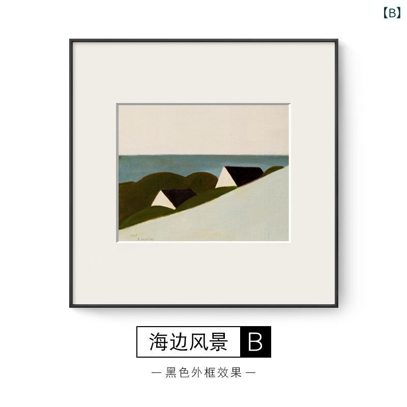 アートパネル 海 風景 北欧 正方形 フレーム付き モダン シンプル 壁掛け インテリ...