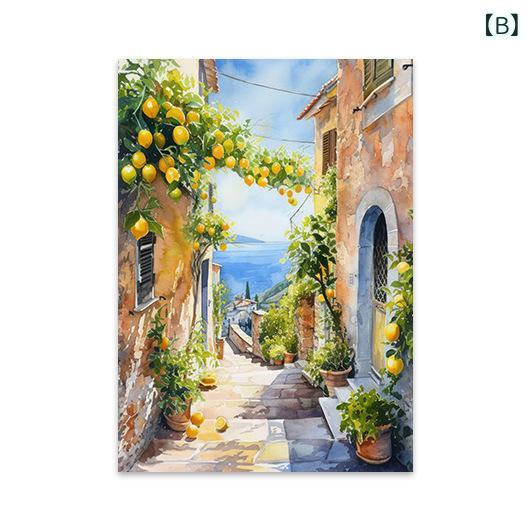 mandarinoのアートパネル インテリア 壁掛け 絵画 キャンバスアート モダン おしゃれ 北欧 リビング 玄関 寝室 抽象画 雑貨 模様替え 新築祝い ウォールアート ディスプレイ 賃貸 オフィス カフェ プレゼント 壁飾り 風景画｜アングル2