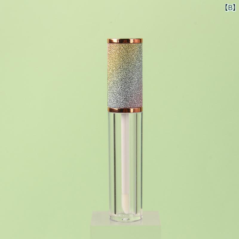 リップグロス容器 5ml 透明 詰め替えボトル 化粧品 小分けケース クリア コスメ 容器 携帯用 リップクリーム リップグロス チューブ 持ち運び スティック容器 空容器 ミニサイズ 旅行用 パッケージ 整理 収納 formira88-10674716 mandarino サンプル画像2