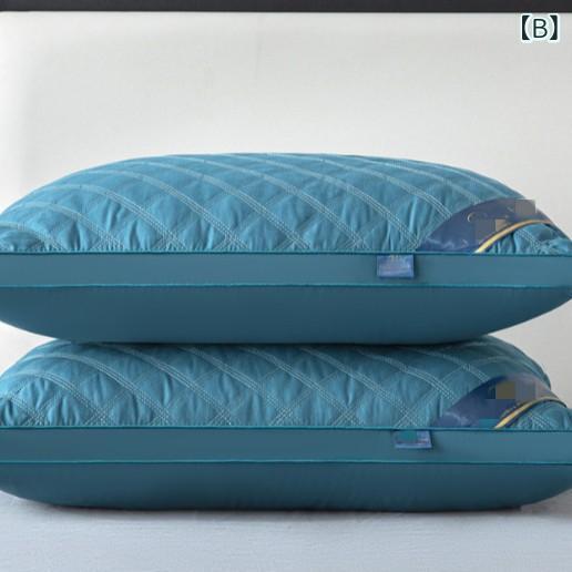 枕 ホテル仕様 まくら 高級感 羽毛風 洗える 弾力 通気性 安眠 快眠 頸椎サポート ...
