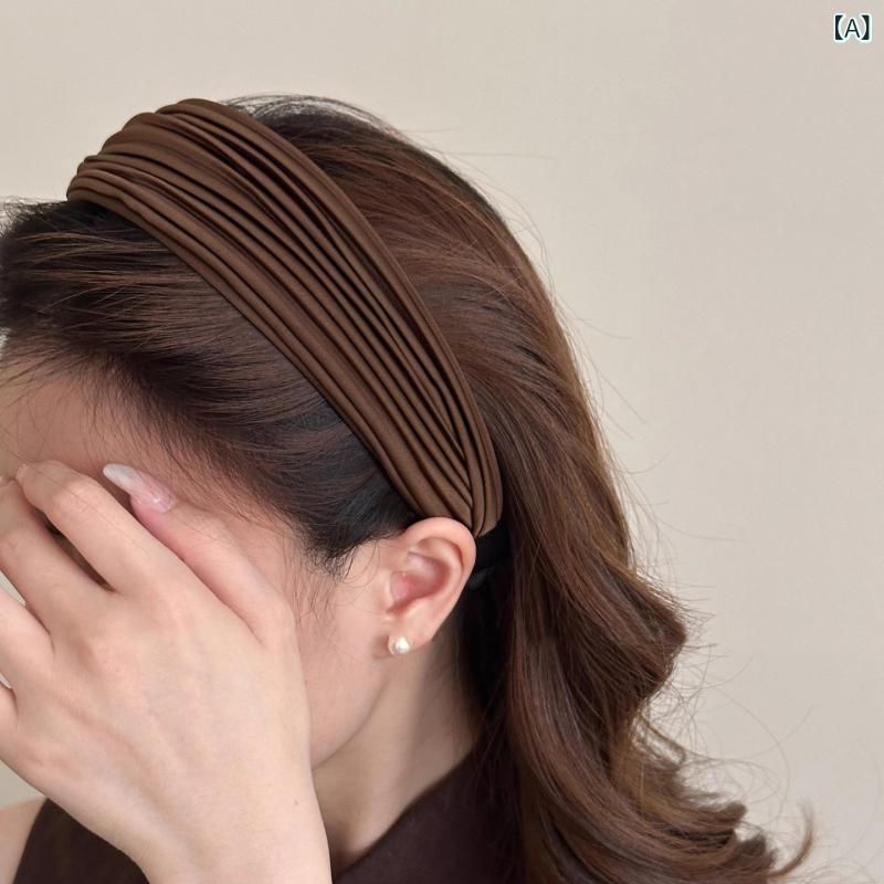 カチューシャ レディース 幅広 ストライプ ヘアバンド 太め 痛くない シンプル ヘ...