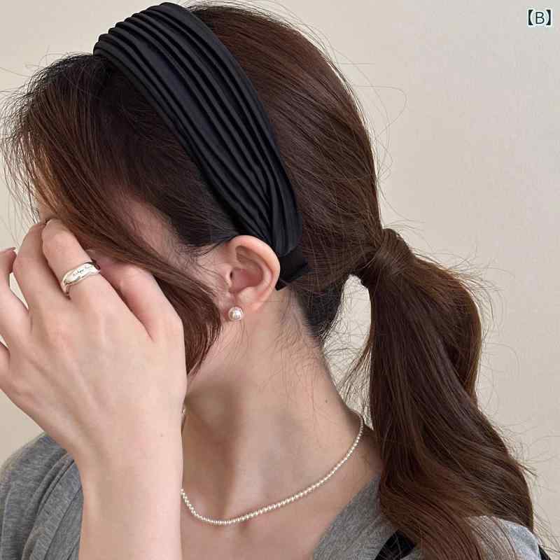 カチューシャ レディース 幅広 ストライプ ヘアバンド 太め 痛くない シンプル ヘ...