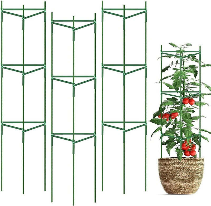 植物支柱 トマト支柱 つる性植物 観葉植物 成長誘引 自由に組み合わせる ガーデニング用支柱 棚支柱セット 園芸支柱 植物サポート きゅうり棚 野菜棚 空中栽培 ガーデニング用品 家庭菜園