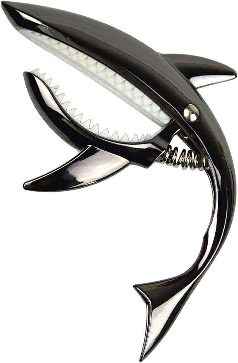 カポタスト アコギ カポタスト ギター 鮫形 ギター カポ アコギカポ エレキギター カポタスト 手触りがよく 耐久性のある サメ