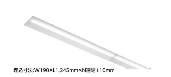 LEER-41901J3-LS9《法人様限定》【東芝】【工事必要】LEDベースライトTENQOOシリーズ【LEDバー別売】