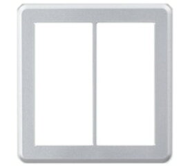 WDG5122(SS)【東芝】WIDE-iプレート（2連用)