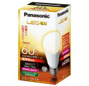 LDA7LGSK6(2)1個2,547.5円(税込¥2,802.3)【Panasonic】LED電球E26口金白熱球60W相当 2個セット