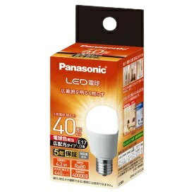 LDA4LGE17ESW 【Panasonic】LED電球 E17口金 小形電球40W相当