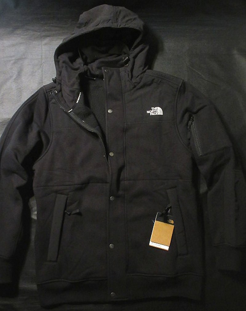 本物正規◆ノースフェイス◆裏ボア/シェルパ スウェットジャケット■HIGHRAIL FLEECE JACKET■黒■新品/アメリカ限定■裏フリース■4HO