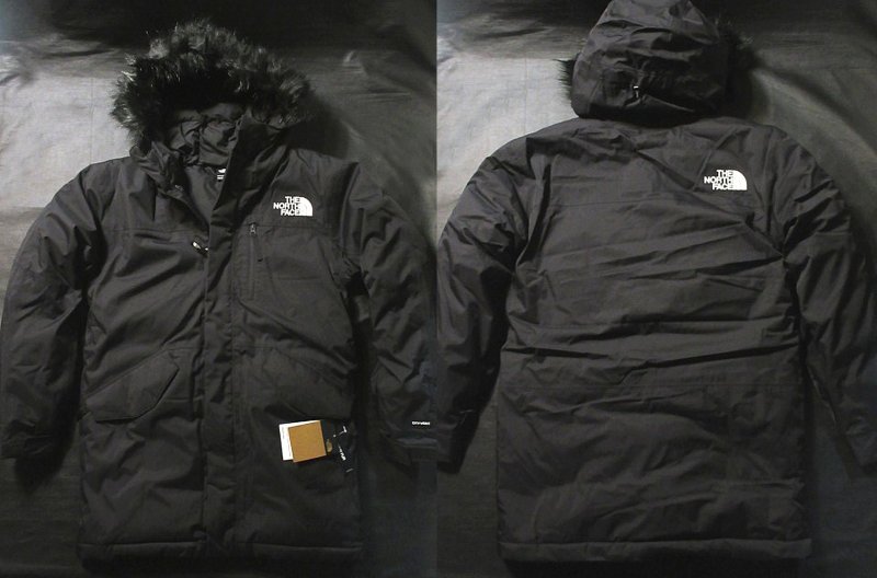 Rakuten - 本物正規 ノースフェイス ダウン ジャケット / コート BEDFORD DOWN PARKA ■黒 ロゴ白■新品/アメリカ限定■GOE メンズ