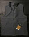 本物正規◆ノースフェイス◆撥水ソフトシェル フリースベスト CAMDEN VEST■VANADIS GREY■新品■アメリカ限定/174/背面ロゴ/WINDWALL